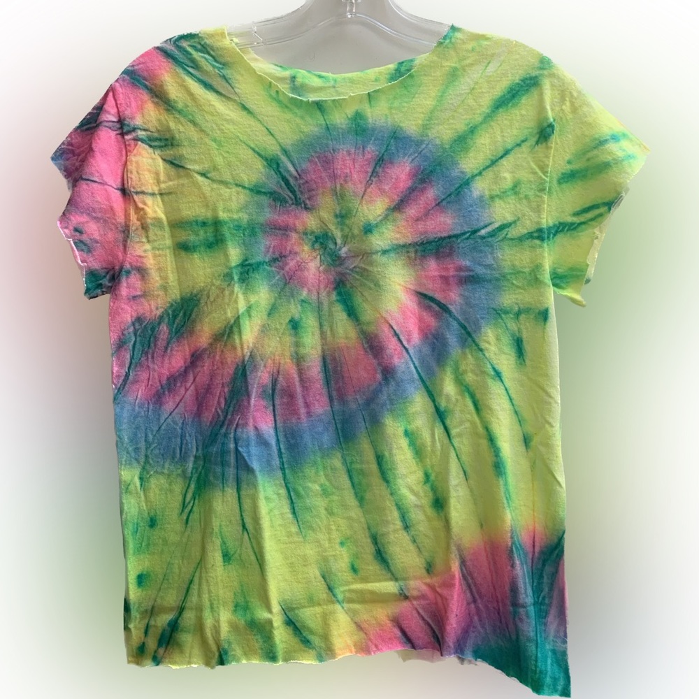 Handmade neon pastels TieDye